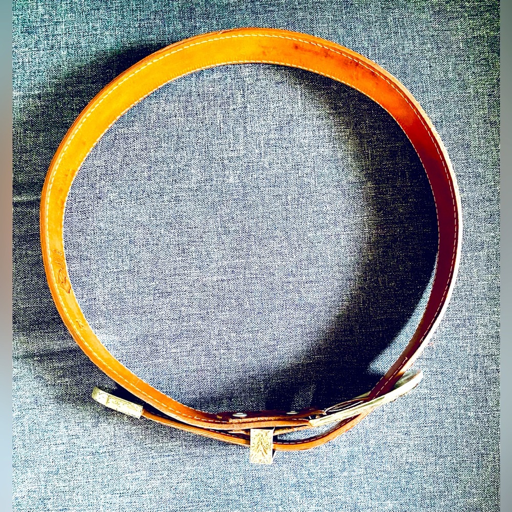Western Belt Pirarucu Chesnut Ginger - Picture 6 of 12